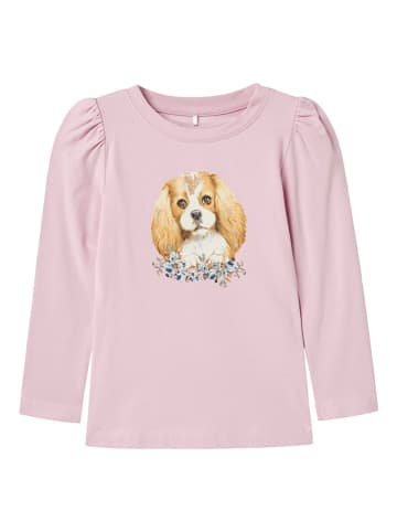 name it Longsleeve "Ramoni" lichtroze
