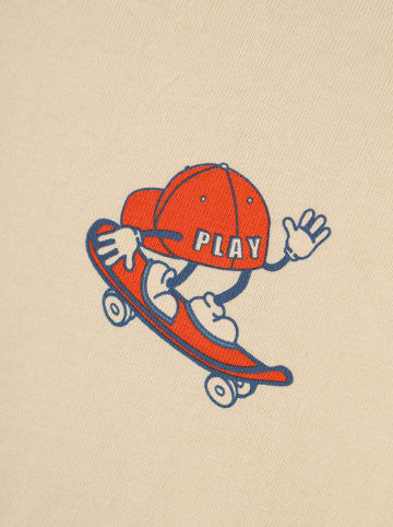 name it Longsleeve "Otis" in Creme/ Blau/ Orange