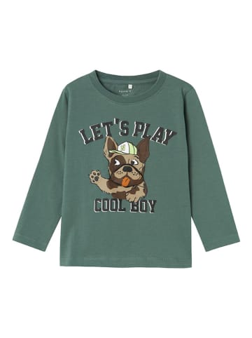 name it Longsleeve "Robbin" in Grün
