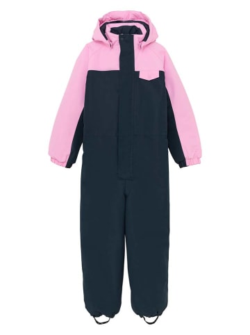 Color Kids Kombinezon zimowy w kolorze jasnoróżowo-granatowym