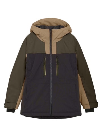 Color Kids Ski-/snowboardjas beige/kaki/zwart