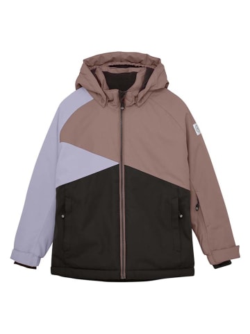 Color Kids Ski-/snowboardjas lichtbruin/paars/zwart