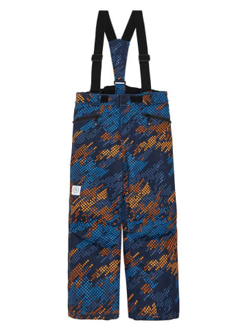 Color Kids Ski-/snowboardbroek blauw/oranje