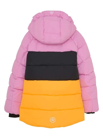 Color Kids Ski-/ Snowboardjacke in Rosa/ Orange