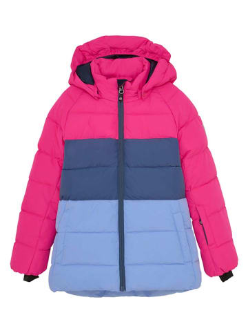Color Kids Ski-/ Snowboardjacke in Pink/ Blau