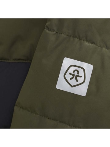 Color Kids Ski-/ Snowboardjacke in Khaki/ Blau