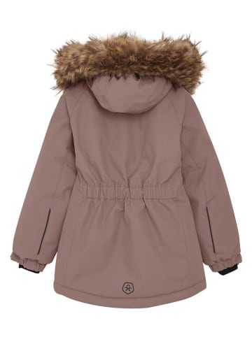 Color Kids Parka w kolorze jasnobrązowym