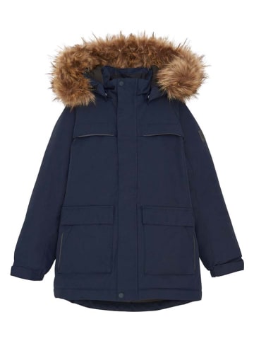 Color Kids Parka in Dunkelblau
