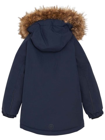 Color Kids Parka in Dunkelblau