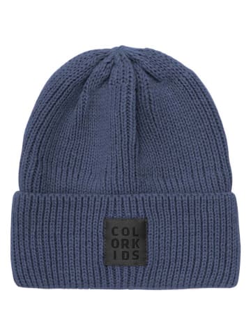 Color Kids Mütze in Blau