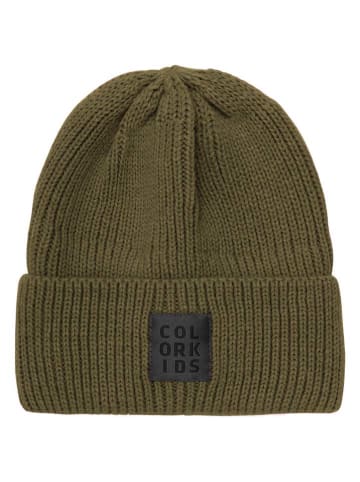 Color Kids Mütze in Khaki