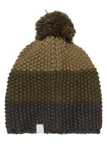 Color Kids Bommelmütze in Khaki