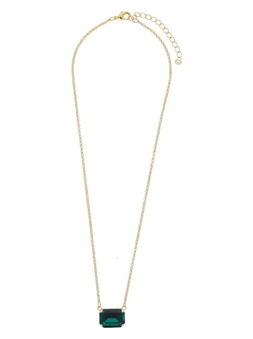 Otazu Vergulde ketting met Swarovski kristal - (L)46 cm