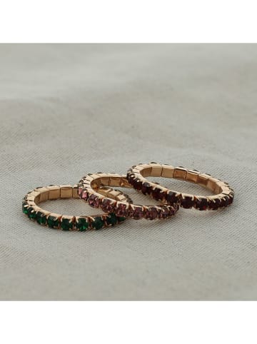 Otazu Vergold. Ring mit Swarovski Kristallen