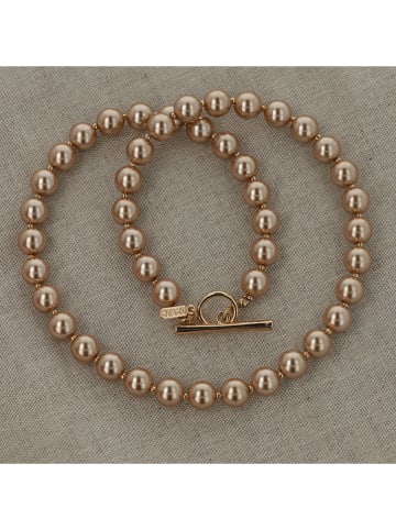 Otazu Parelketting champagnekleurig - (L)44 cm