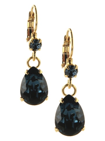 Otazu Vergold. Ohrhänger mit Swarovski Kristallen