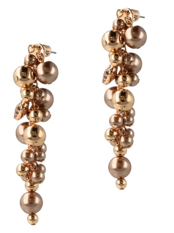 Otazu Vergold. Ohrstecker mit Swarovski Kristallen