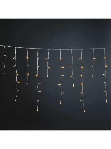 Konstsmide LED-Lichtervorhang ''Eisregen'' in Bernstein - (L)5,07 m