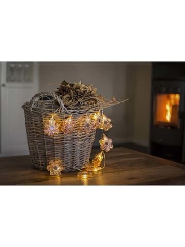 Konstsmide Decoratieve ledlichtketting koperkleurig/warmwit
