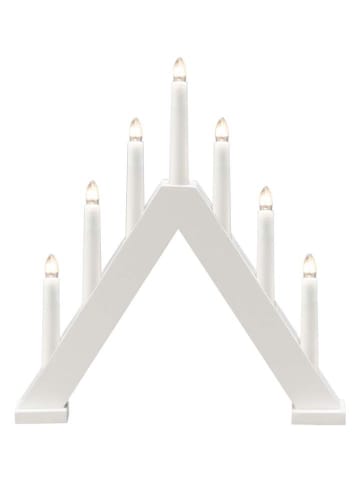 Konstsmide Decoratieve lamp wit - (B)31 x (H)34 x (D)5 cm