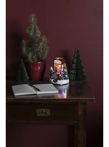 Konstsmide LED-Dekoleuchte "Telefonzelle'' in Bunt - (B)12,5 x (H)16,5 x (T)11,5 cm