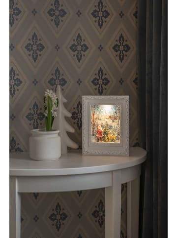 Konstsmide LED-Dekoleuchte "Bilderrahmen'' in Weiß - (B)17,5 x (H)22 x (T)5 cm