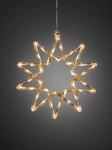 Konstsmide LED-Dekoleuchte ''Stern'' in Warmweiß - (H)38 cm