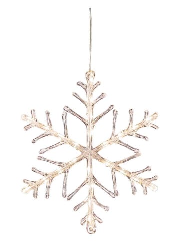 Konstsmide Decoratieve ledlamp "Sneeuwvlok" warmwit - (H)40 cm