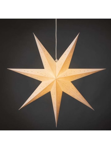 Konstsmide Decoratieve lamp "Star" wit - (H)78 cm