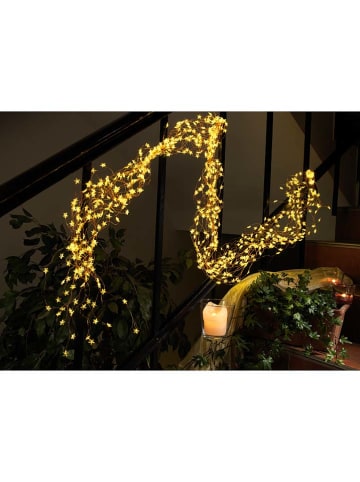 Konstsmide Ledlichtketting ''Lametta sterren'' warmwit