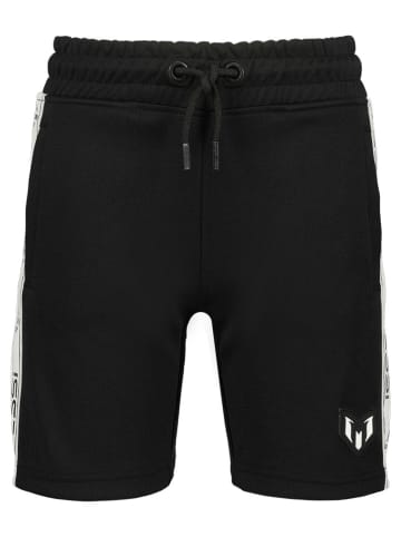 Messi Sweatshorts in Schwarz/ Weiß