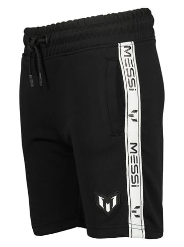 Messi Sweatshorts in Schwarz/ Weiß