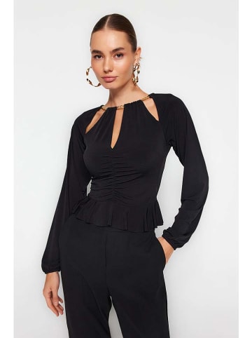 trendyol Bluse in Schwarz