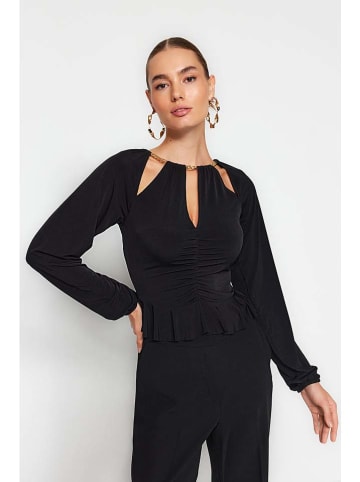 trendyol Bluse in Schwarz