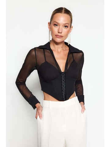 trendyol Bluse in Schwarz