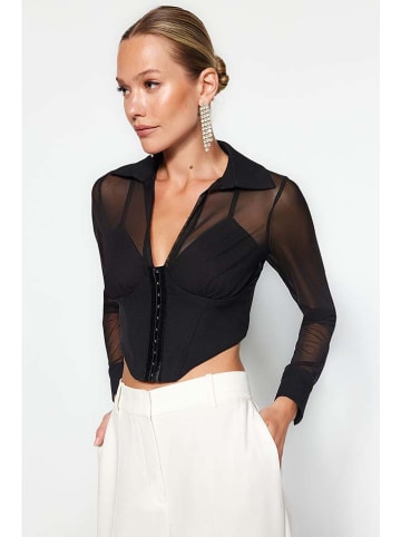 trendyol Bluse in Schwarz