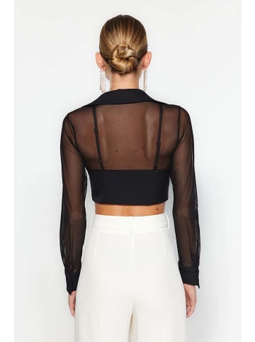 trendyol Bluse in Schwarz
