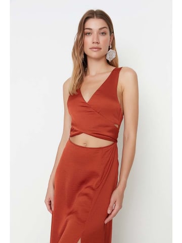 trendyol Kleid in Hellbraun
