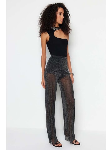 trendyol Hose in Schwarz