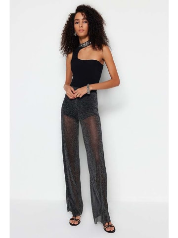 trendyol Hose in Schwarz