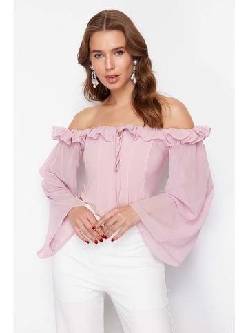 trendyol Blouse lichtroze
