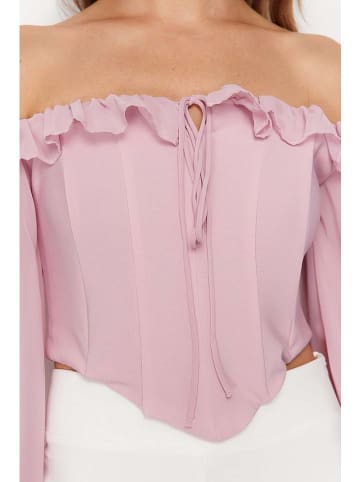 trendyol Bluse in Rosa