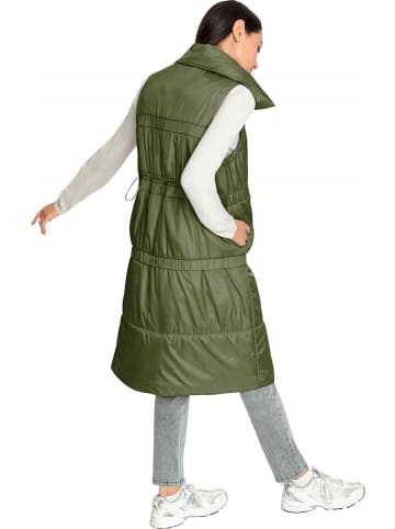Heine Steppweste in Khaki
