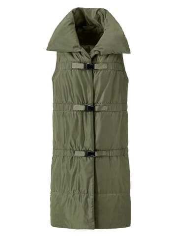 Heine Steppweste in Khaki