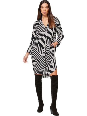 Heine Jurk wit/zwart