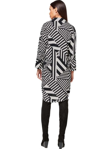 Heine Jurk wit/zwart