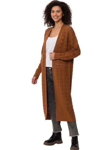 Heine Longcardigan in Cognac