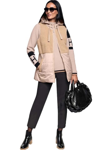Heine Doorgestikte bodywarmer beige