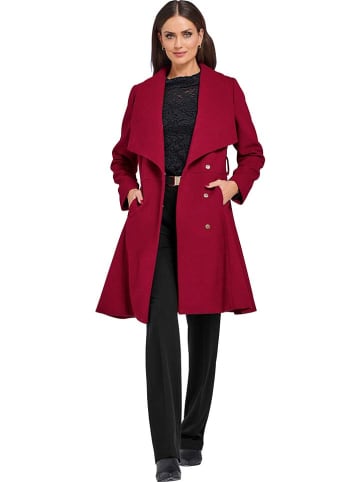 Heine Tussenmantel bordeaux