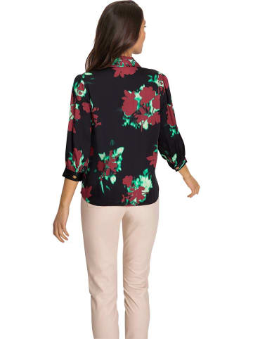 Heine Bluse in Schwarz/ Rot